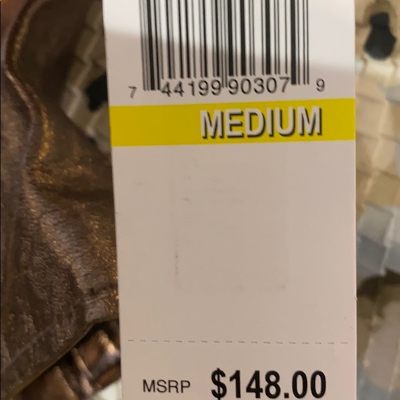 NWT BLANK NYC Bronze Metallic Faux Leather Jacket - Picture 8 of 9